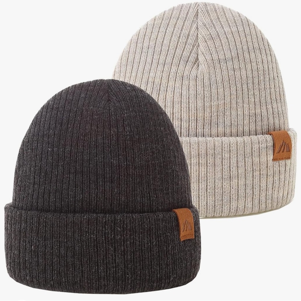 New set of two toddler beanies/hats.